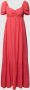Pepe Jeans Koraal Jurk met Korte Mouwen Red Dames - Thumbnail 1