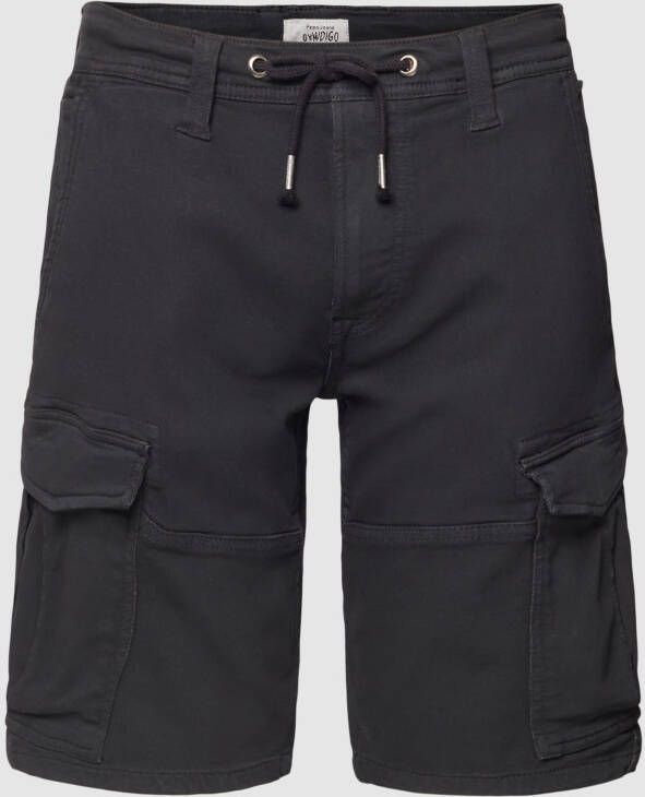 Pepe Jeans Korte regular fit cargobroek met stretch model 'Jared'