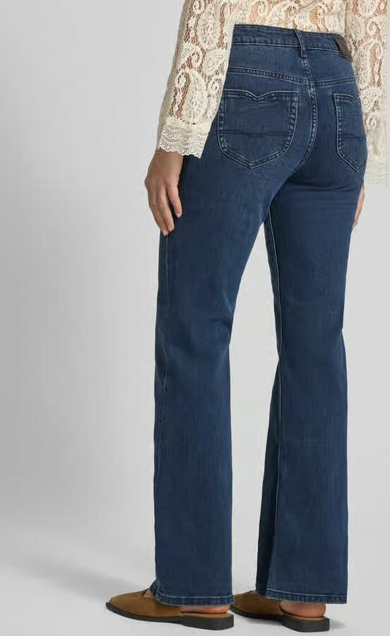 Pepe Jeans bootcut-jeans van katoenmix model 'WILLA' - Foto 3