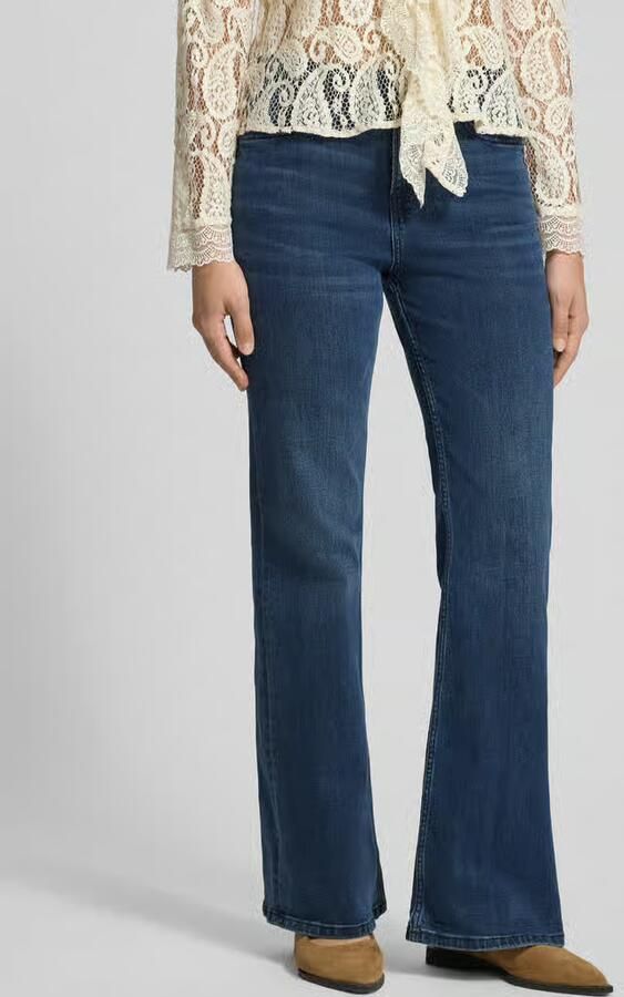 Pepe Jeans bootcut-jeans van katoenmix model 'WILLA' - Foto 2