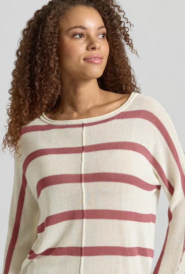 Pepe Jeans Boxy fit gebreide pullover van viscosemix model 'ALBERTA'