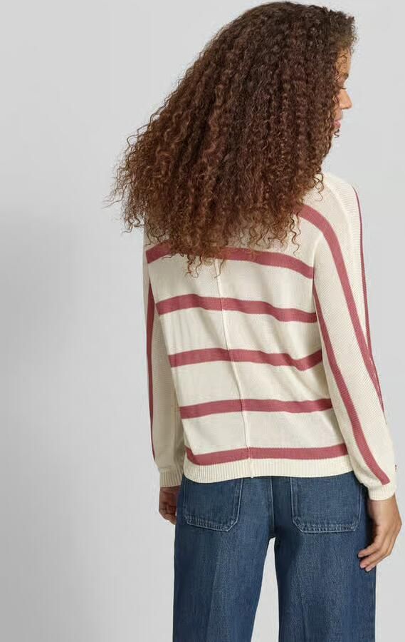 Pepe Jeans Boxy fit gebreide pullover van viscosemix model 'ALBERTA' - Foto 2