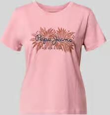 Pepe Jeans Boxy fit T-shirt van puur katoen model 'CRISTINA'