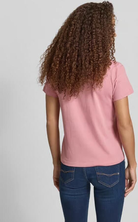 Pepe Jeans Boxy fit T-shirt van puur katoen model 'CRISTINA' - Foto 3