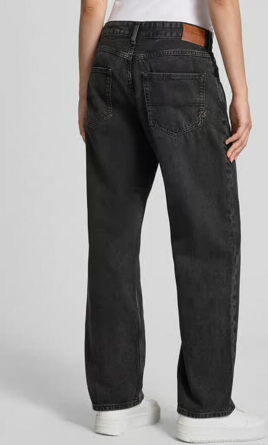 Pepe Jeans boyfriend fit barrel jeans van zuiver katoen model 'CRAFT' - Foto 3