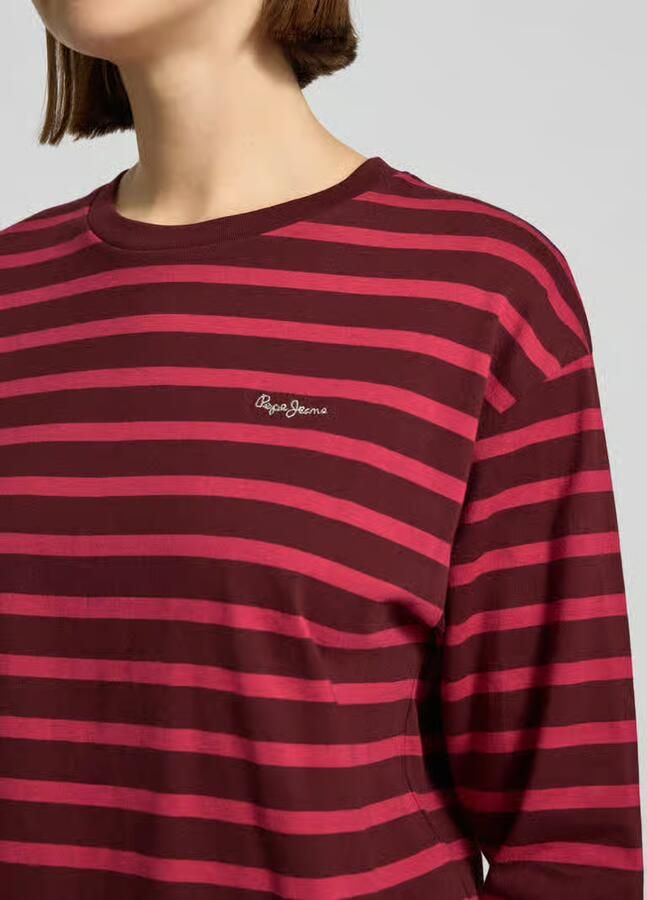 Pepe Jeans Comfort fit shirt met lange mouwen van puur katoen model 'BANILLA' - Foto 2