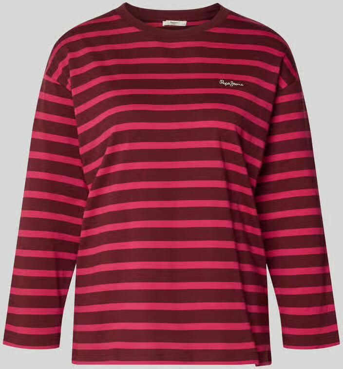 Pepe Jeans Comfort fit shirt met lange mouwen van puur katoen model 'BANILLA'