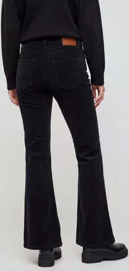 Pepe Jeans Flared corduroy broek van katoenmix model 'WILLA' - Foto 3