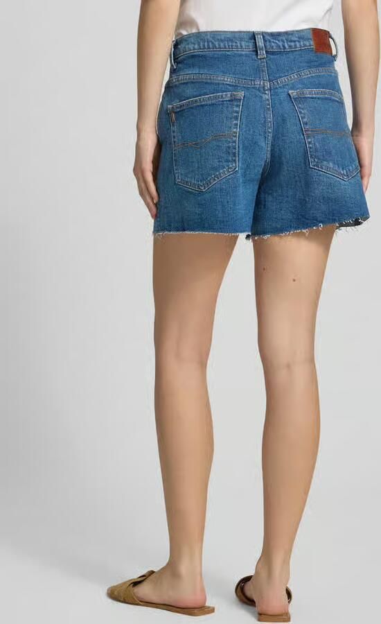 Pepe Jeans dames korte jeans met katoenmix