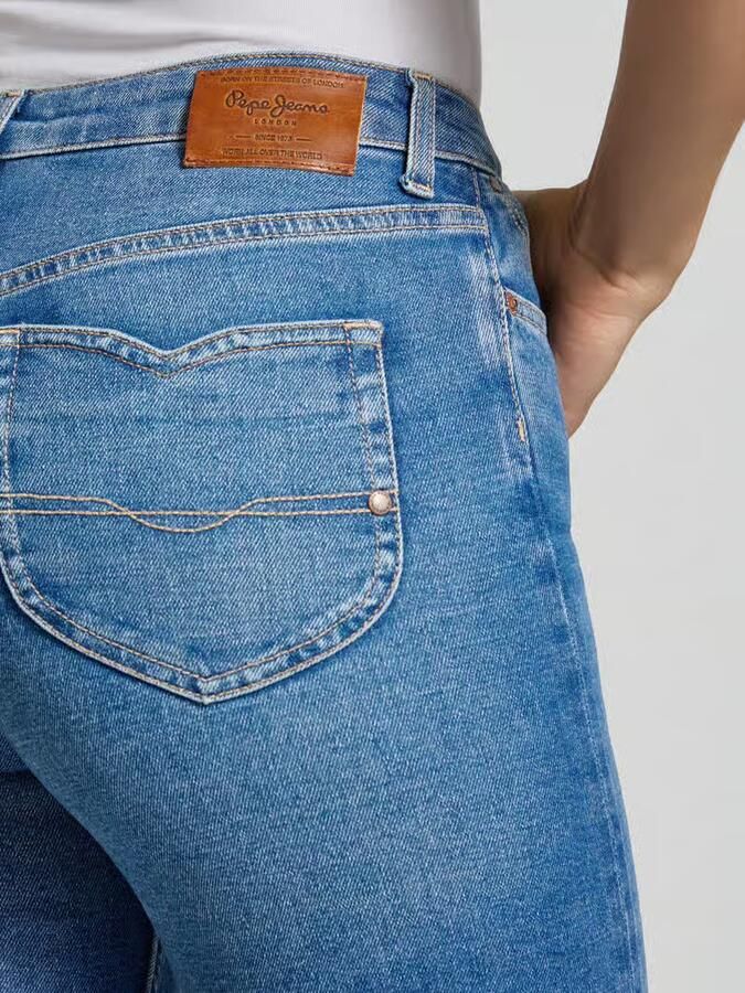 Pepe Jeans flared bootcut-jeans van katoenmix model 'WILLA'