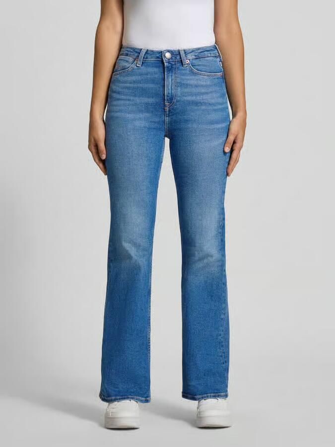 Pepe Jeans flared bootcut-jeans van katoenmix model 'WILLA' - Foto 2
