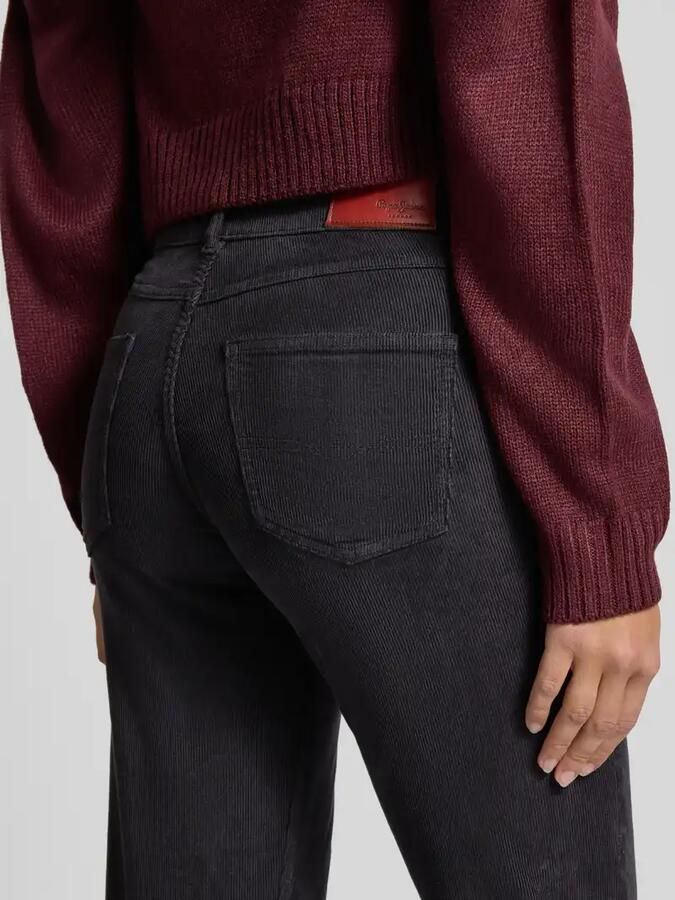 Pepe Jeans Flared corduroy broek van katoenmix model 'WILLA' - Foto 2