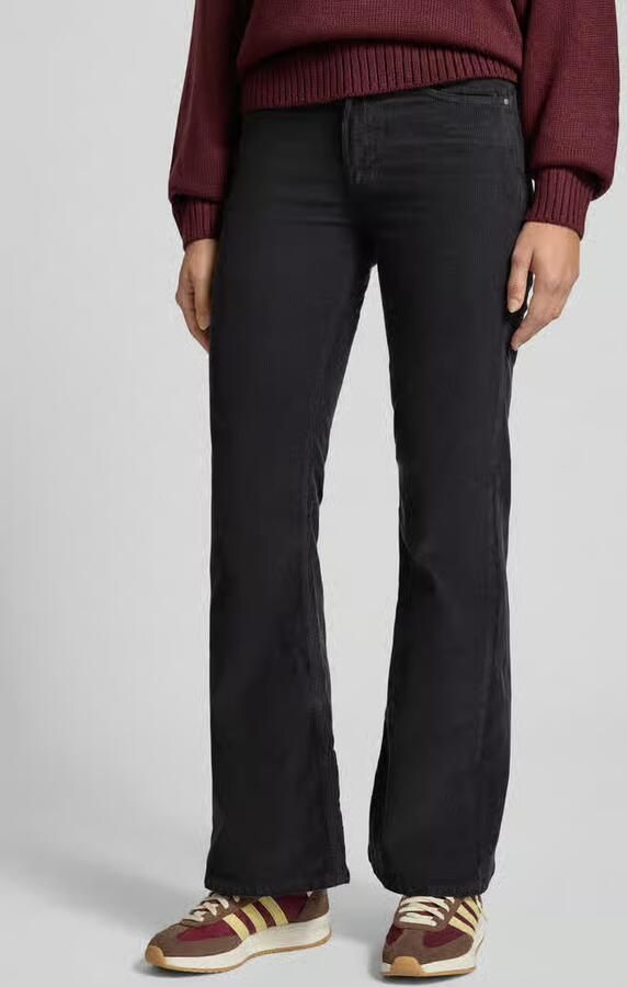 Pepe Jeans Flared corduroy broek van katoenmix model 'WILLA' - Foto 2