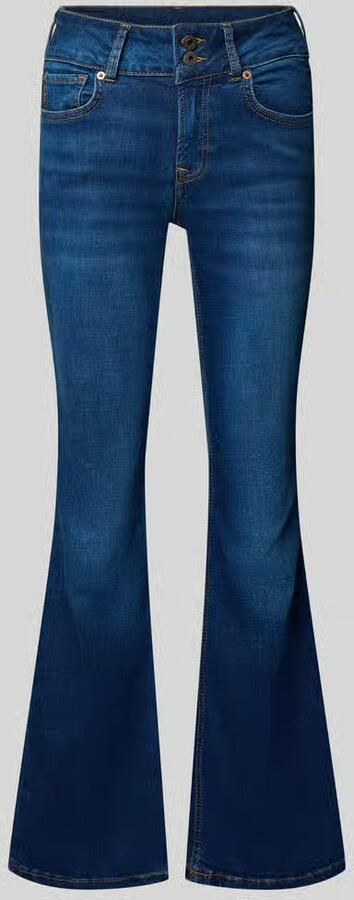 Pepe Jeans Flared jeans van katoenmix model 'VENUS' - Foto 2