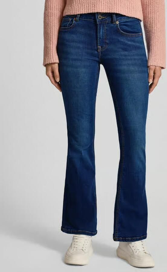 Pepe Jeans Flared jeans van katoenmix model 'VENUS' - Foto 2