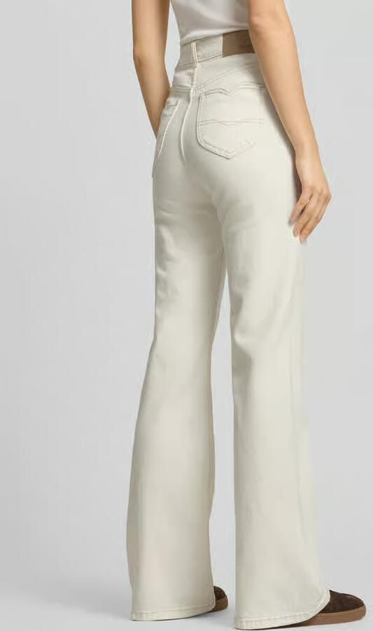 Pepe Jeans Flared Jeans van katoenmix model 'WILLA' - Foto 2