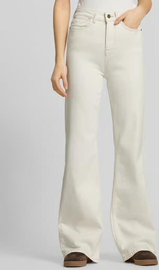 Pepe Jeans Flared Jeans van katoenmix model 'WILLA' - Foto 3