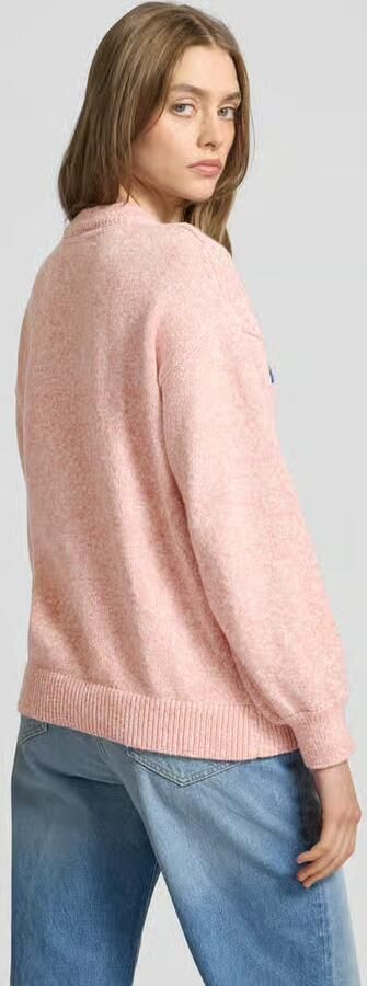 Pepe Jeans Gebreide pullover met ribboorden model 'NALA' - Foto 6