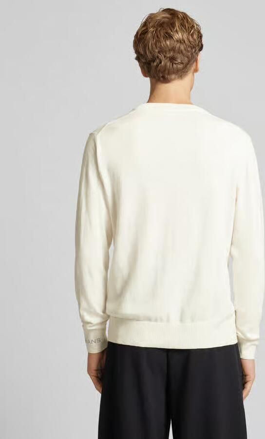 Pepe Jeans Gebreide pullover met ronde hals model 'Andre'