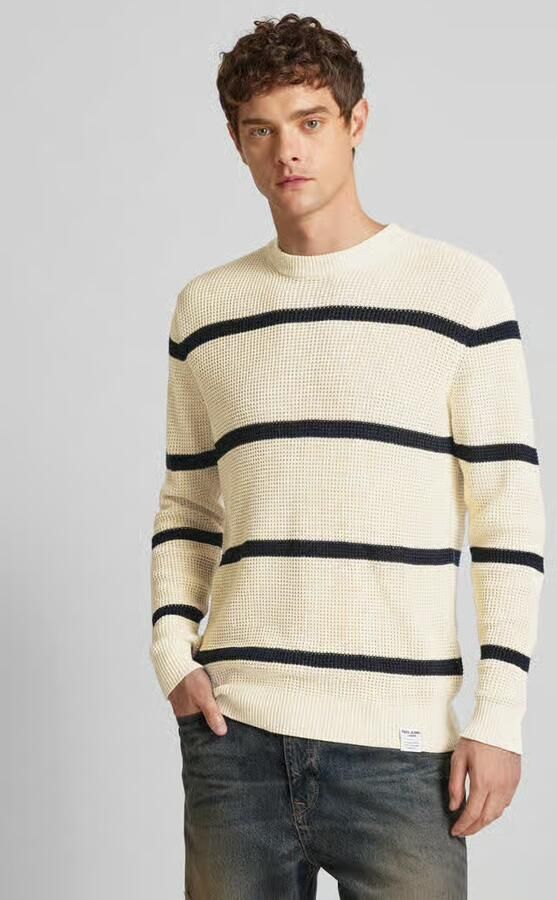 Pepe Jeans Gebreide pullover met ronde hals model 'Cairo' - Foto 2