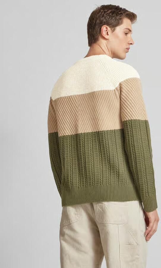 Pepe Jeans Gebreide pullover met structuurmotief model 'CODY'