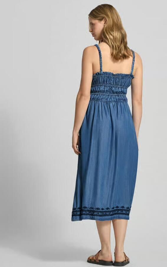 Pepe Jeans Getailleerde denimjurk van lyocell