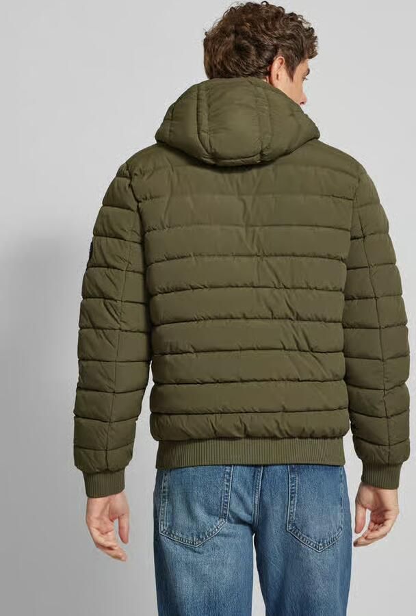 Pepe Jeans Gewatteerd jack met ritszakken model 'Tomek'