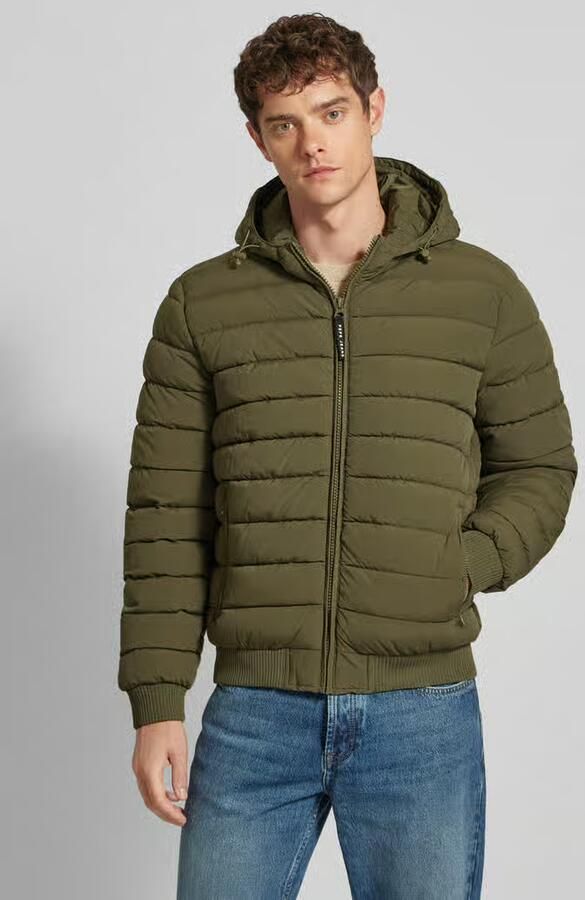 Pepe Jeans Gewatteerd jack met ritszakken model 'Tomek' - Foto 2