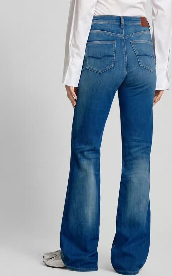 Pepe Jeans High Rise jeans van katoenmix model 'WILLA'