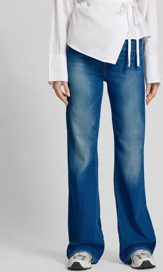 Pepe Jeans High Rise jeans van katoenmix model 'WILLA' - Foto 3