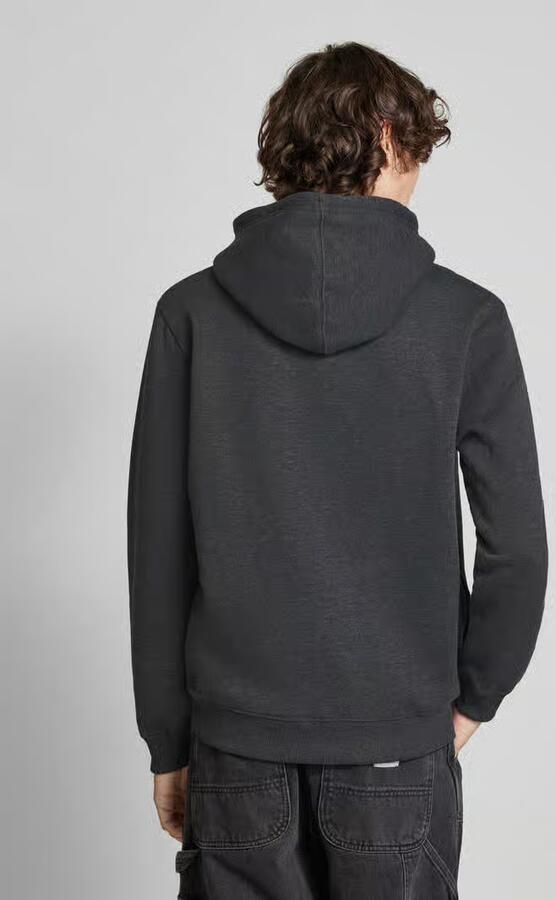 Pepe Jeans Hoodie met labelstitching model 'New Nouvel'