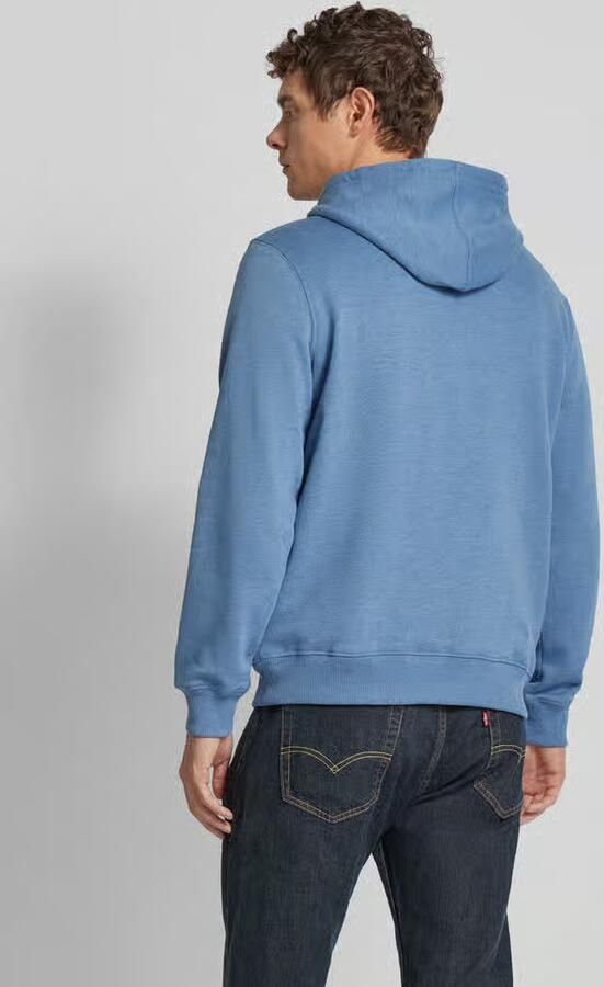 Pepe Jeans Hoodie met labelstitching model 'New Nouvel'