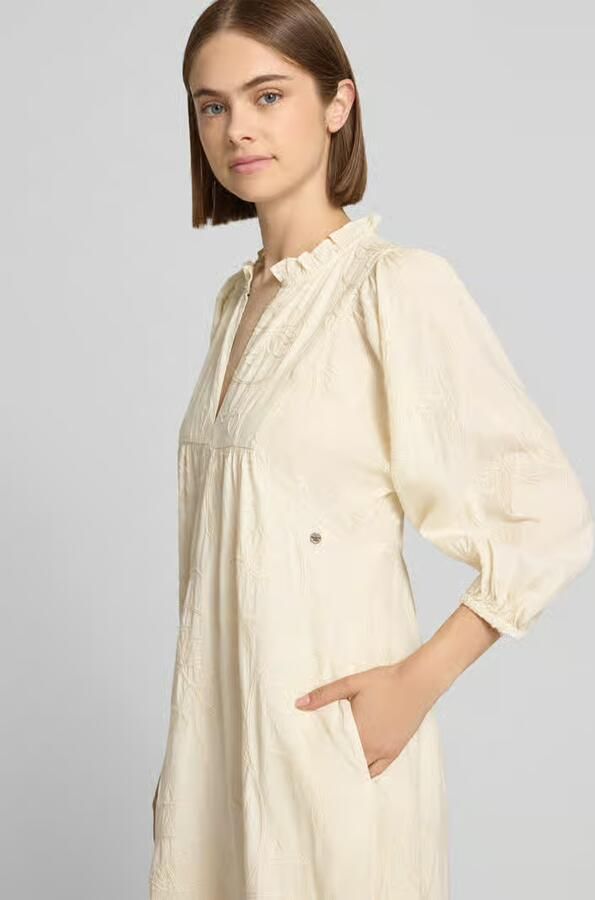 Pepe Jeans loose fit blousejurk van puur katoen model 'FABIANA' - Foto 2