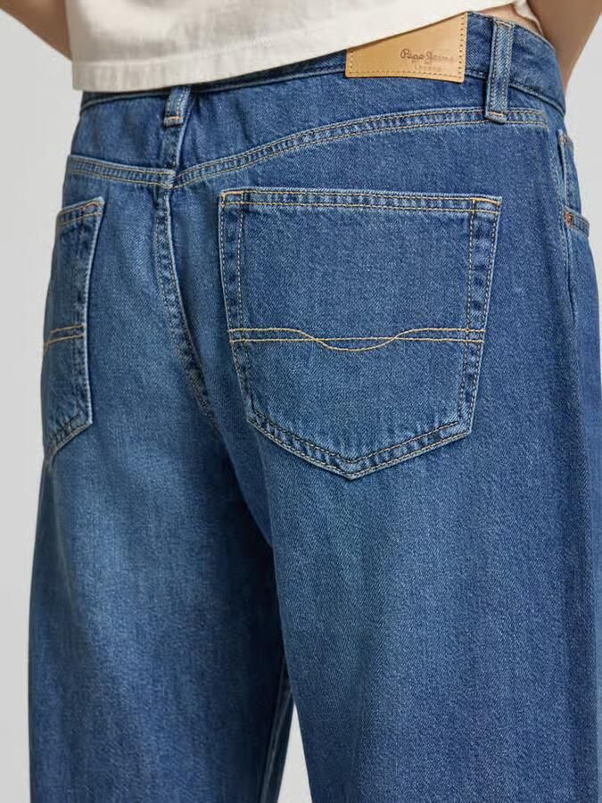 Pepe Jeans Loose fit jeans van katoen-lyocellmix model 'NICKY'
