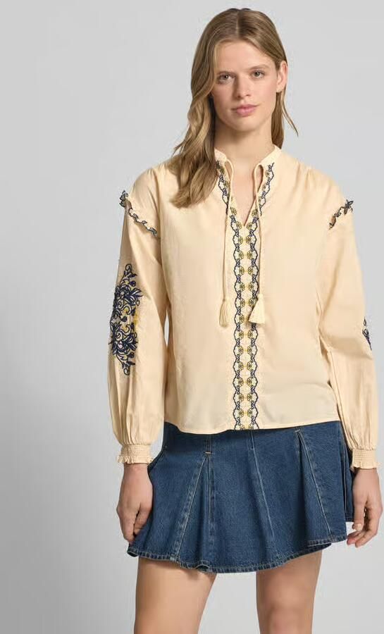 Pepe Jeans loose fit tuniek van puur katoen model 'BELIZA' - Foto 3
