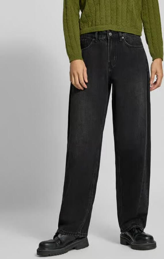 Pepe Jeans Low waist barrel jeans met dark wash - Foto 2