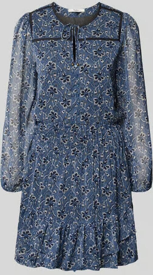 Pepe Jeans Mini-jurk met volantzoom model 'HELOYSE'