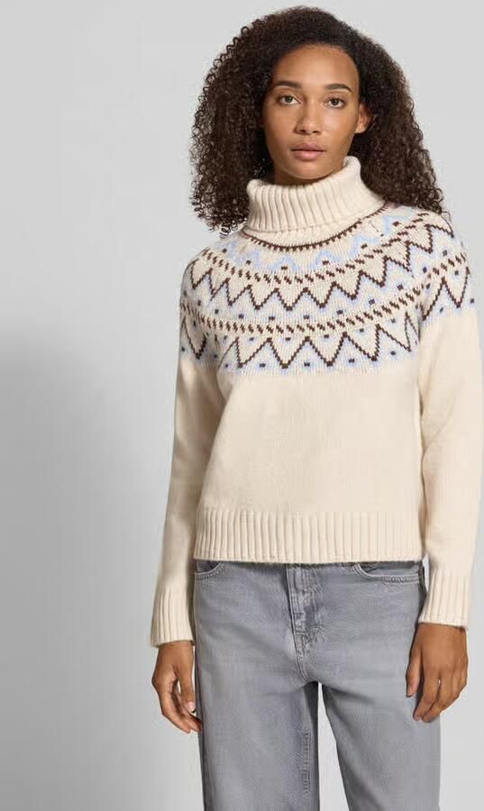 Pepe Jeans Pullover met col model 'ABIGAIL' - Foto 3