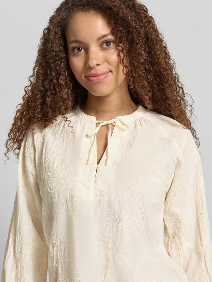 Pepe Jeans regular fit blouse met lange mouwen van puur katoen model 'FRIDA'