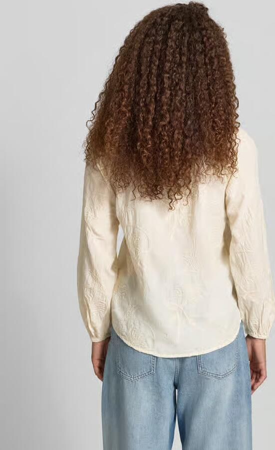 Pepe Jeans regular fit blouse met lange mouwen van puur katoen model 'FRIDA'