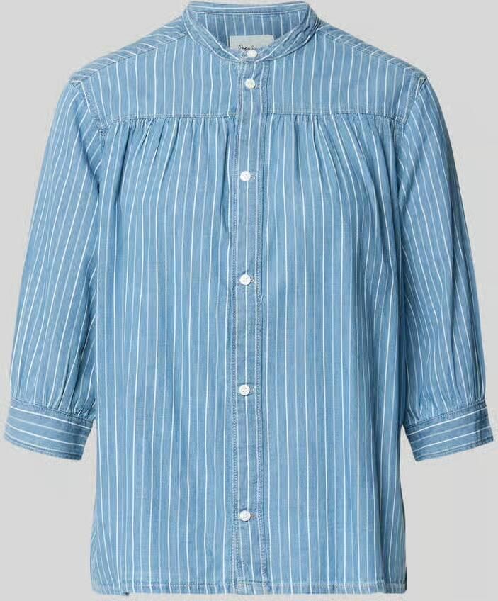 Pepe Jeans regular fit blouse van puur katoen model 'LIVIA' - Foto 2