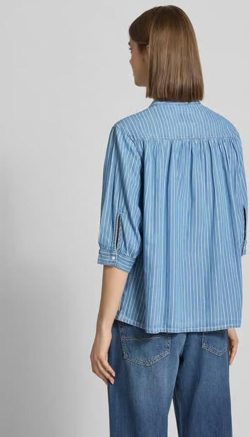 Pepe Jeans regular fit blouse van puur katoen model 'LIVIA' - Foto 3