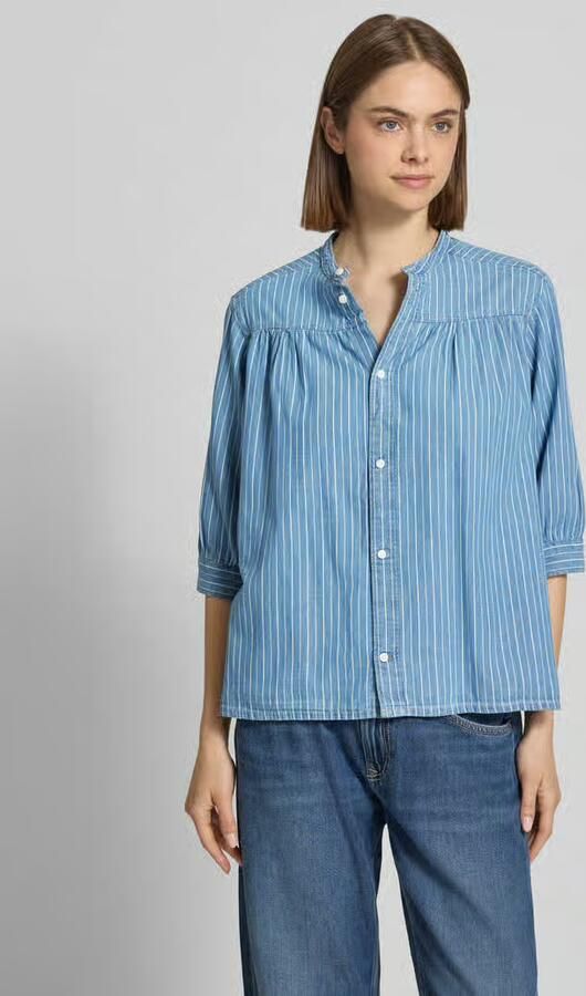 Pepe Jeans regular fit blouse van puur katoen model 'LIVIA' - Foto 2
