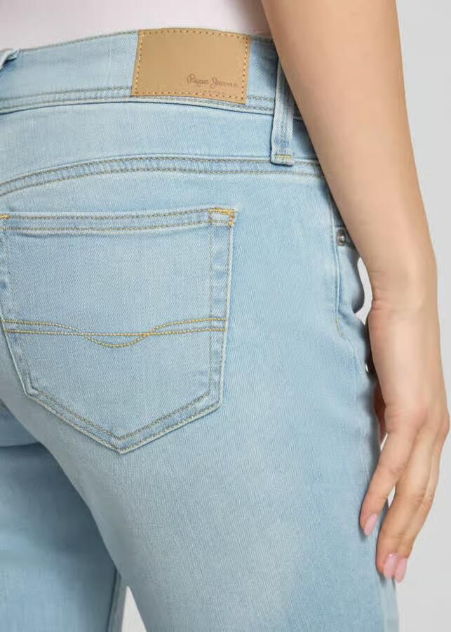 Pepe Jeans regular fit bootcut jeans van katoenmix model 'PIMLICO'