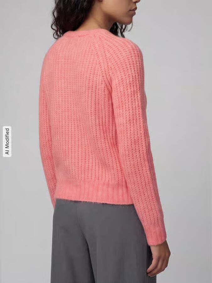 Pepe Jeans Regular fit gebreid jack met wol model 'ASHLEY CARDIGAN' - Foto 2