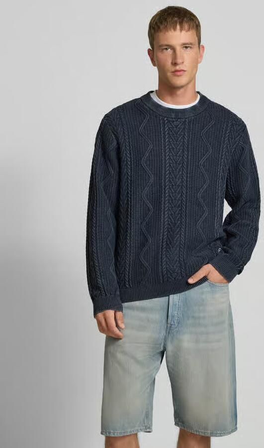 Pepe Jeans Regular fit gebreide pullover van puur katoen model 'PERRY' - Foto 2