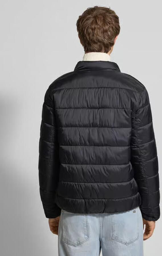 Pepe Jeans Regular fit gewatteerd jack met opstaande kraag