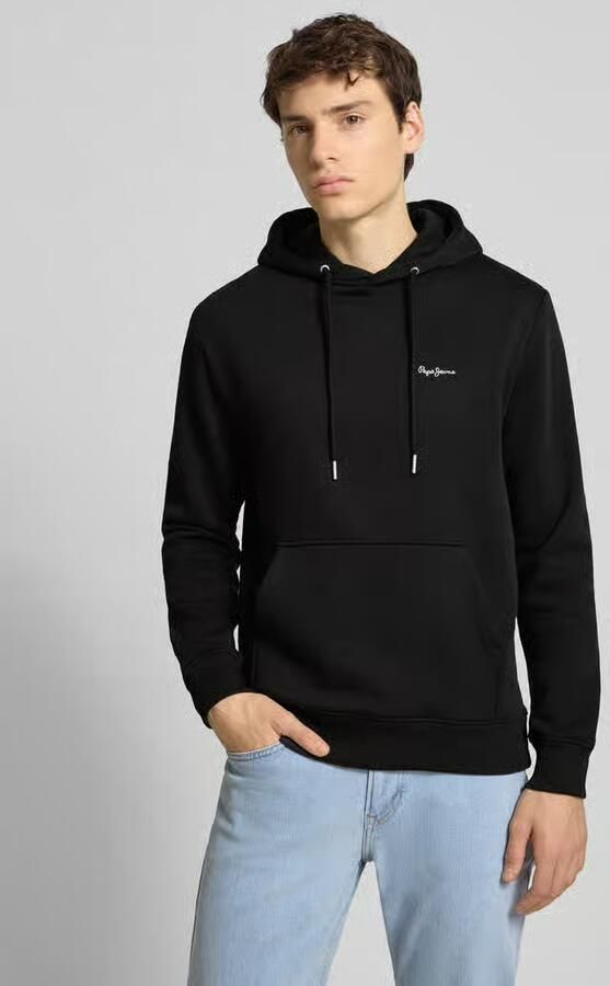 Pepe Jeans Regular fit hoodie van katoenmix model 'GRIFFIN' - Foto 2