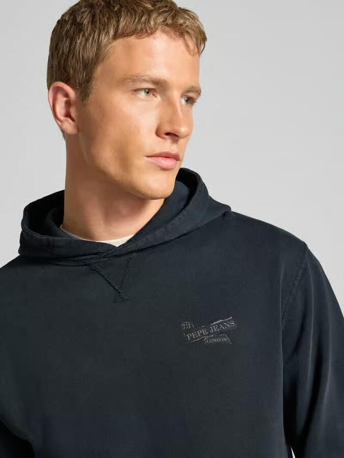 Pepe Jeans Regular fit hoodie van puur katoen model 'GAVIN' - Foto 2