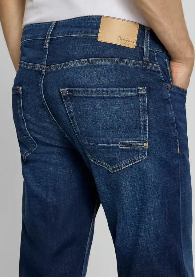 Pepe Jeans regular fit jeans van katoenmix model 'CASH'